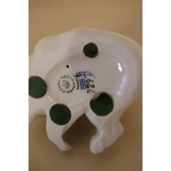 Royal Copenhagen Porcelain Polar Bear Figurine Vintage Denmark 70s Knud Kyhn - Picture 4 of 5